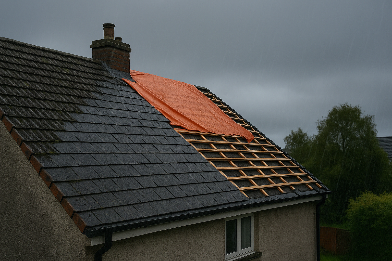 roof replacement cork does emergency jobs around cork