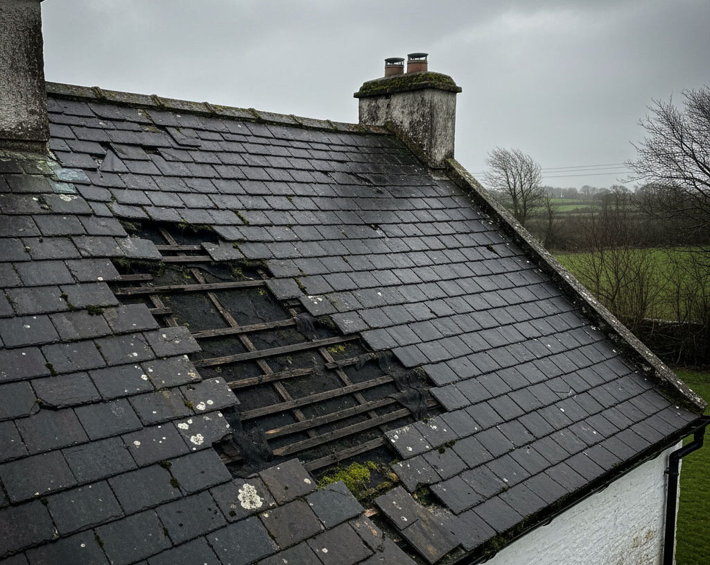slate roof damaged_1